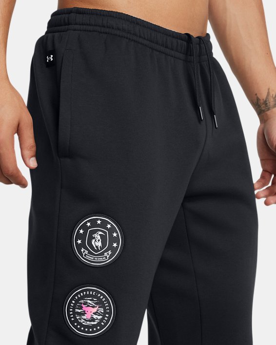 Project Rock Icon Fleece Men's Joggers | Under Armour Project Rock Icon Fleece Men's Joggers | Under Armour